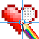 couleur par nombre et pixel art icon