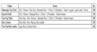 Coriander Organic Meal menu 1