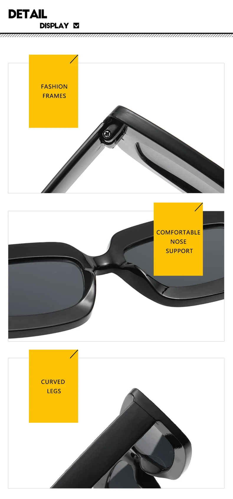 Title 6, Lunettes de soleil personnalisées Street Shot S...