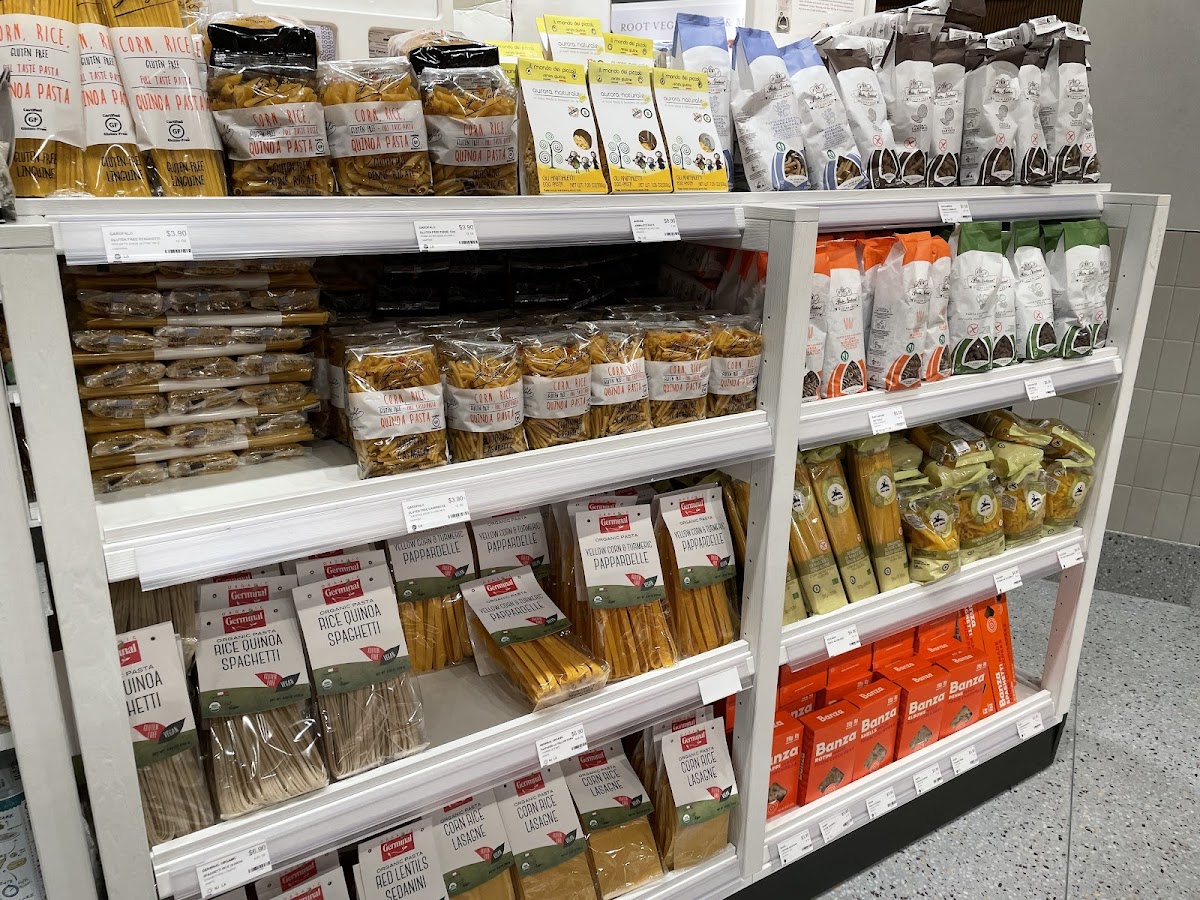 Gluten free imported pastas