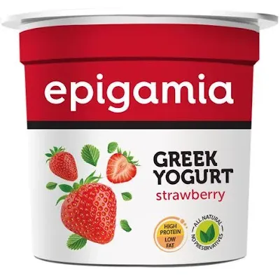 Epigamia Greek Yogurt - Strawberry - 90 gm