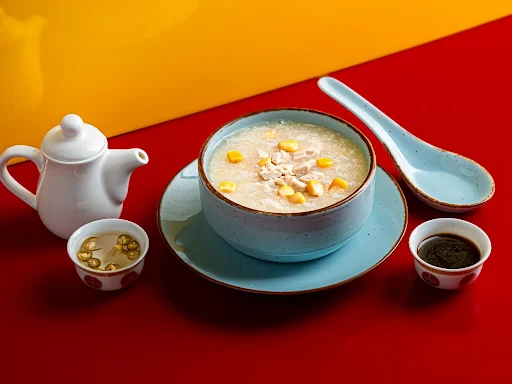 Sweet Corn Chicken Soup