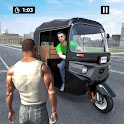 Icon Modern Rickshaw Driving Games