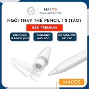 [Premium] Đầu Ngòi Thay Thế Cho Bút Cảm Ứng Pencil 1/2 Táo - Pen Tip Dùng Như Ngòi Gốc, Chuyên Dùng Paper Like (Ap19)