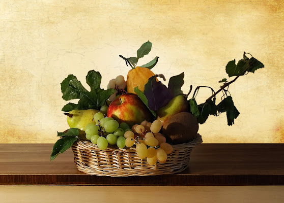 Cesto di frutta, omaggio a Caravaggio. di SalvoGreco