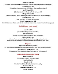 Gufha Restaurant menu 6