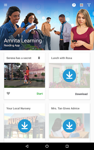 Amrita Learning - Reading App