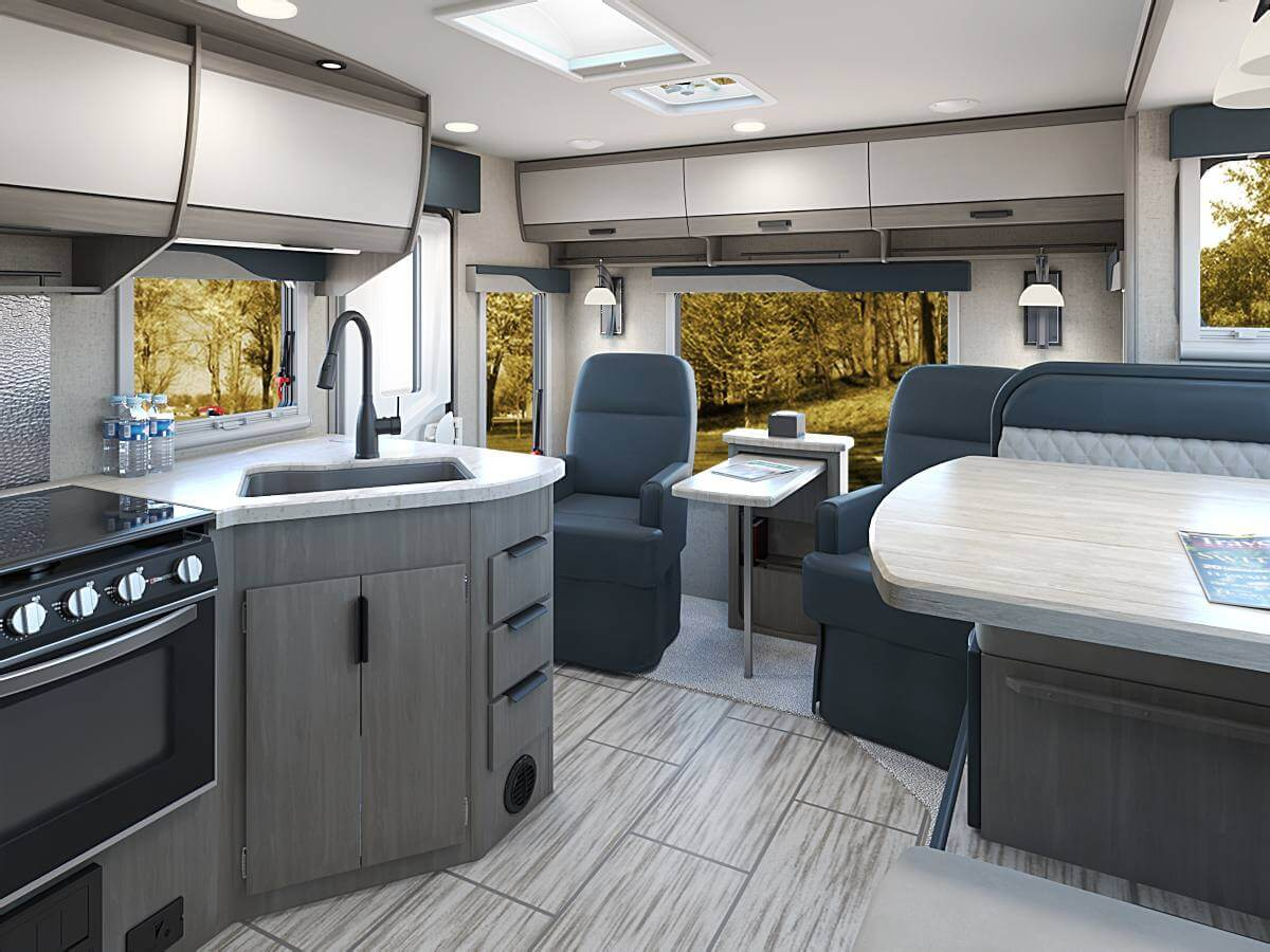 lance camper interior view