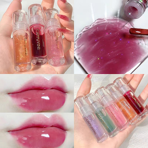 Title 2, Glass Clear Lip Oil Moisturizes and Hydrates fo...