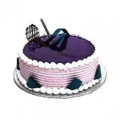 Blueberry Bloom Delight Cake