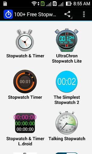 100 Free Stopwatches