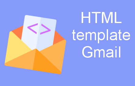 HTML template Gmail Preview image 0