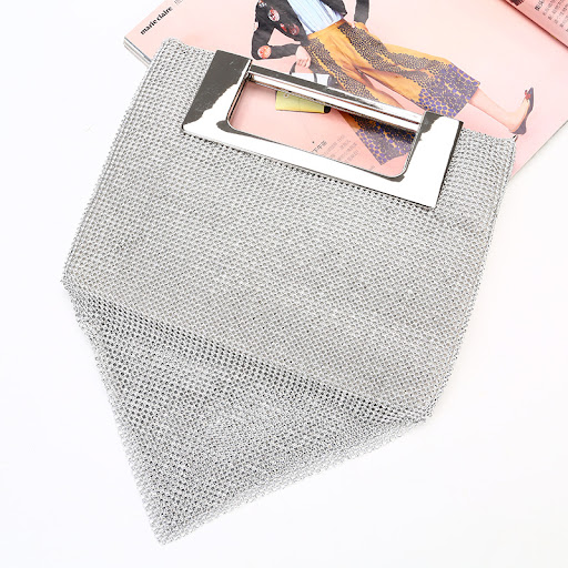 Title 2, Diamond-encrusted Handmade Evening Bag Ladies D...