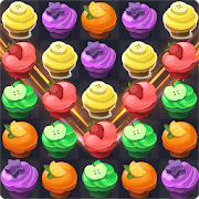 Crazy Cupcake Match 3  Icon