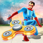 Fidget Spinner Super Hero  Icon