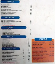 Smiling Scoops menu 1