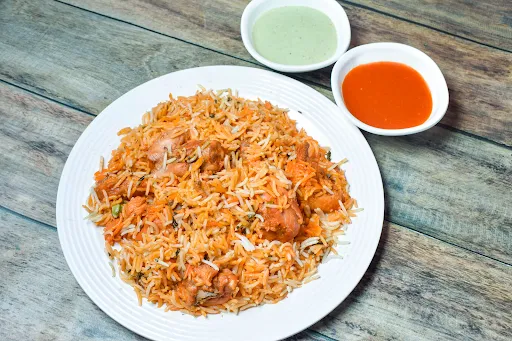 Hyderabadi Masala Chicken Biryani