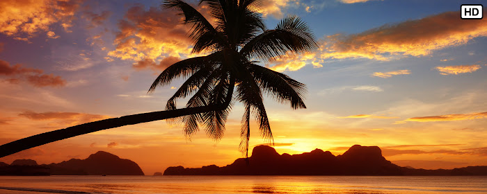 My Hawaiian Sunset HD Wallpapers New Tab marquee promo image