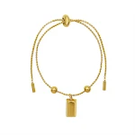 Gold Brick Bracelet