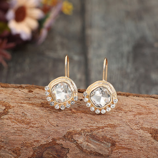 Title 3, Bohemian Diamond Crystal Alloy Womens Earrings...