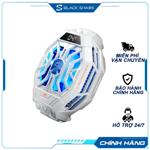 Quạt Tản Nhiệt Dành Cho Điện Thoại Gaming Black Shark Funcooler 2 Pro Hỗ Trợ Tản Nhiệt Siêu Nhanh - 3 Phiên Bản Cực Hot