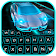 Thème de clavier Flashy Neon Sports Car icon