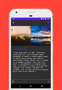 D Notes - Smart & Material - Notes, Lists & Photos Screenshot