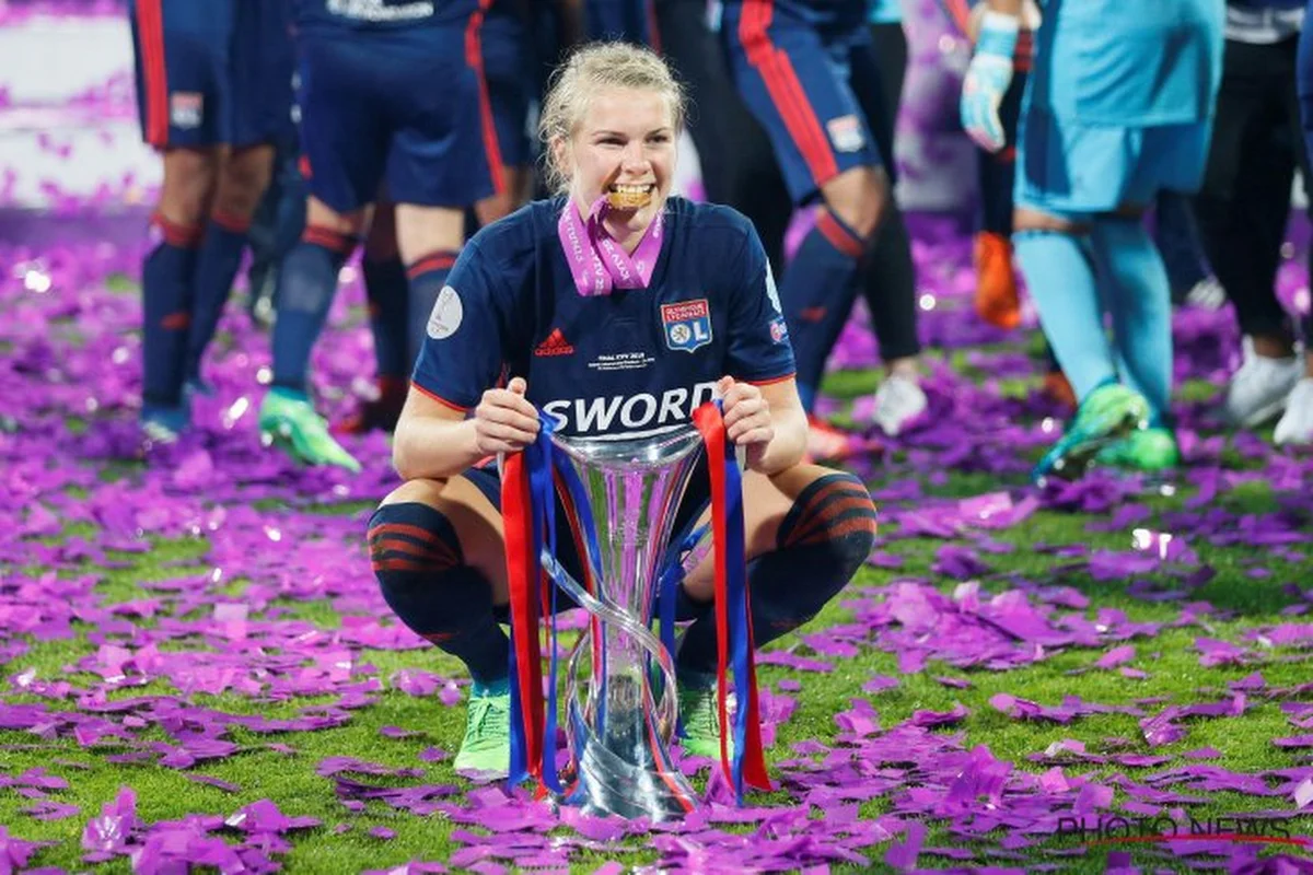 Ada Hegerberg is de eerste Ballon d'Or bij de vrouwen