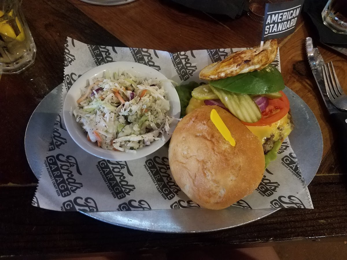 Gluten-Free Burgers at Ford's Garage