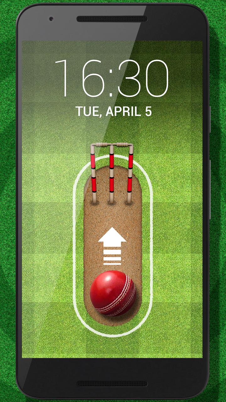 CRICKET Lock screen Screen 1