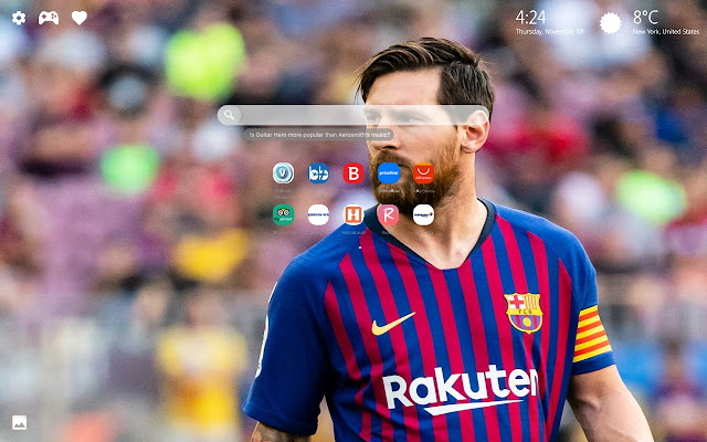 Lionel Messi Wallpapers New Tab