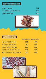 Holy Waffle menu 3