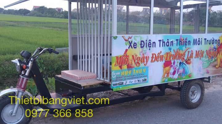 Xe điện chở học sinh chở gạch chở hàng Bằng Việt