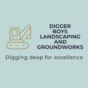 Digger Boys Landscaping and Groundworks Logo