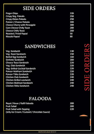 The Lantern menu 8