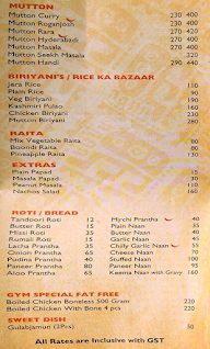 Punjab junction menu 8