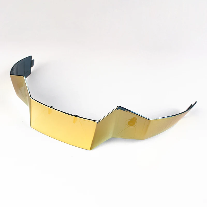 Acessórios de modificação de capacete spoiler de ar aplicável ícone airflite ghost face capacete cauda