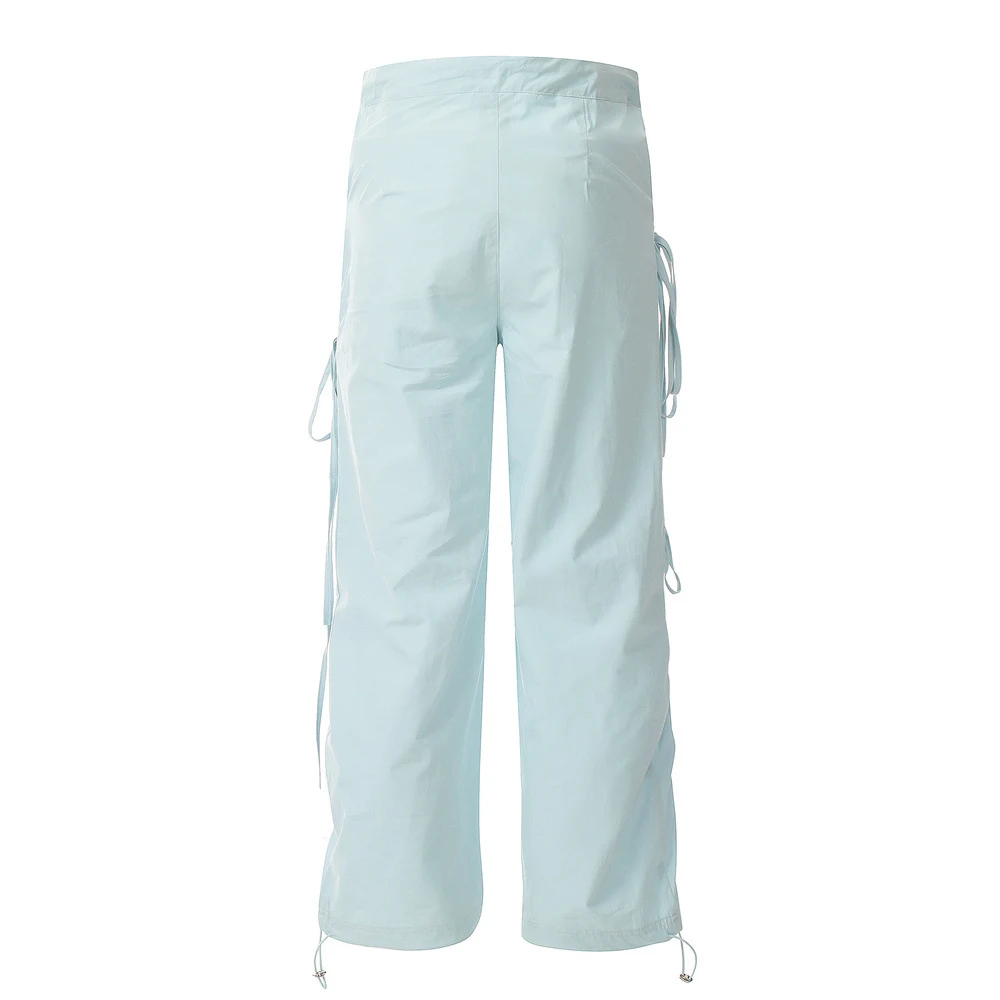 Title 8, Pantalons droits décontractés amples pour homme...