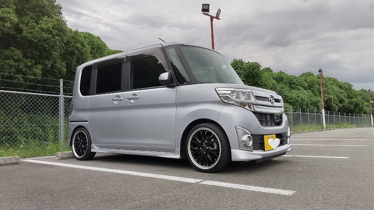 タントカスタムの被災地の早期復興を願います・いつもイイね＆コメントありがとうございます😆・車検準備・ガレージ片付けに関するカスタム事例の投稿画像2枚目