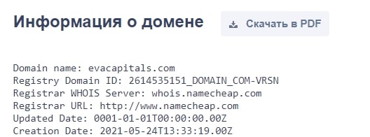 Eva Capitals: отзывы о торговых возможностях, оценка юридических документов