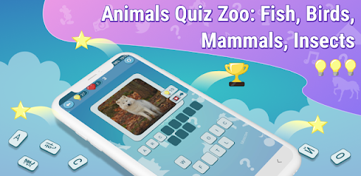 Animals quiz zoo: fish birds