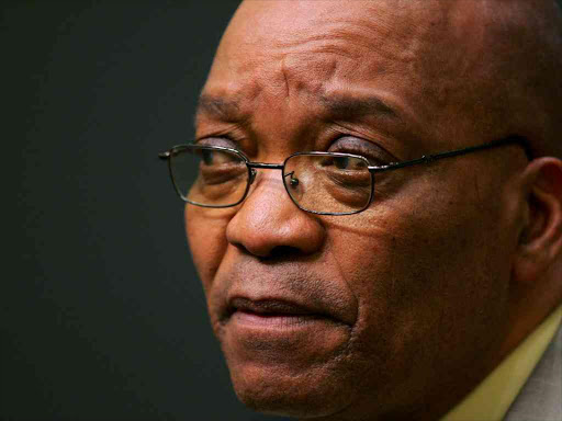 South African President Jacob Zuma listens at a news conference in Cape Town, South Africa, June 14, 2005. /REUTERS