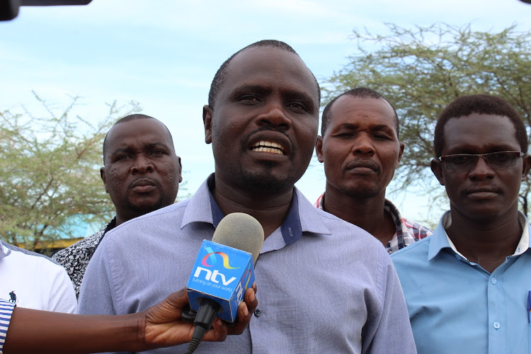 County Chief Officer of Health and Sanitation Robert Abok. He urged residents to ignore coronavirus rumours on social media.