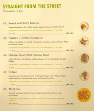 Pol Kholi The Old City Cafe menu 6