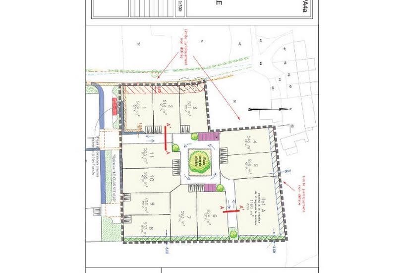  Vente Terrain à bâtir - 565m² à Loiron (53320) 