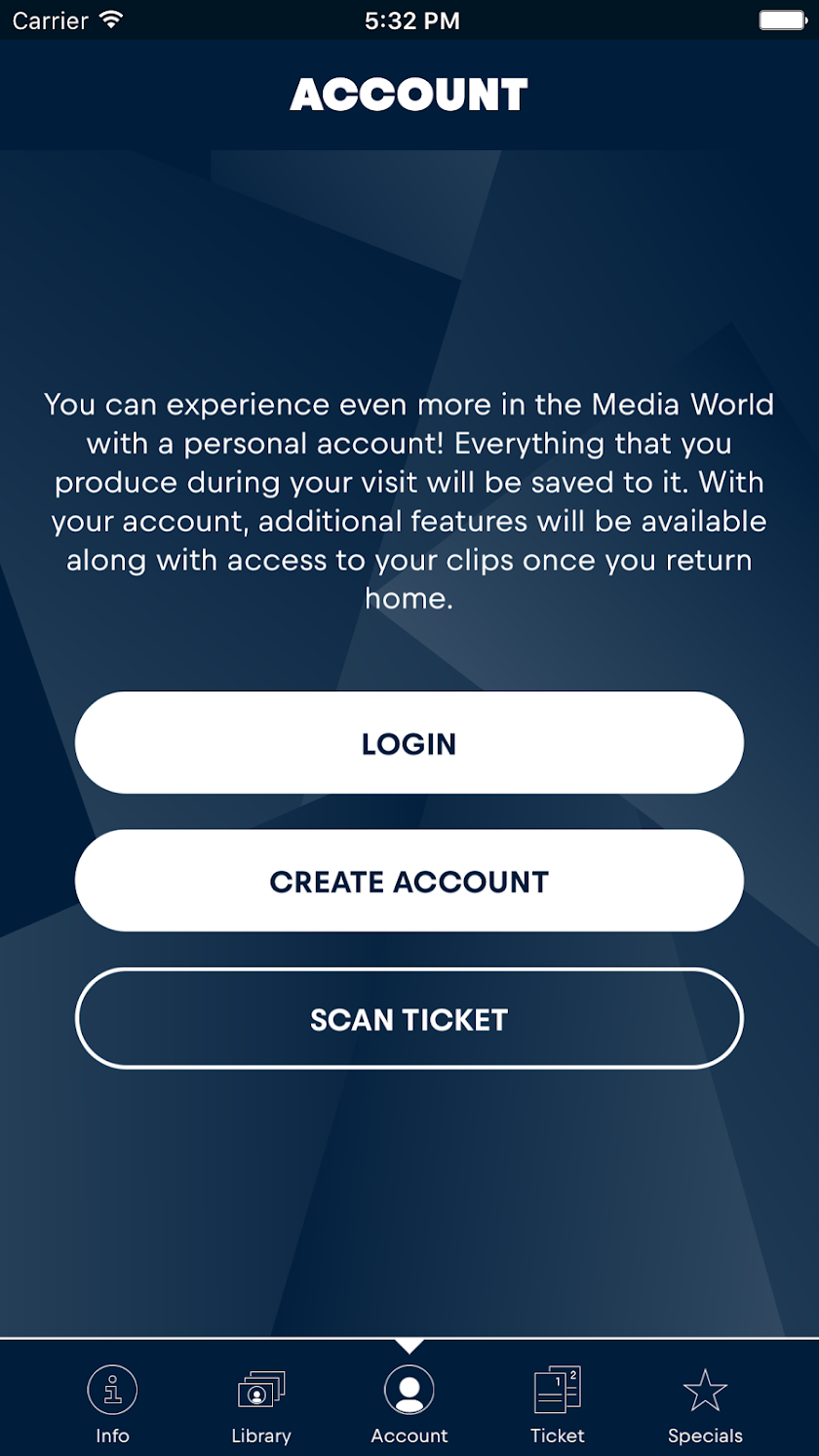 Media World App Screen 3