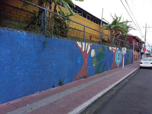 Mural frente a la Comandancia de Heredia