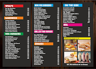 Hth Burger Point menu 1