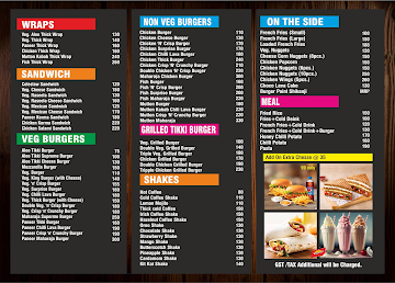 Hth Burger Point menu 