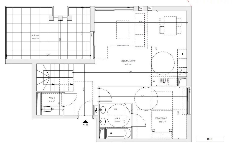 Vente appartement 5 pièces 100 m² à Valbonne (06560), 685 000 €